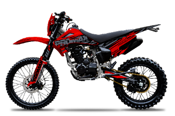 Мотоцикл кроссовый / эндуро PROMAX (Промакс) MX350 Red/black - купить с доставкой, по выгодной цене в интернет-магазине Мототека