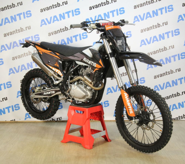 Мотоцикл кроссовый / эндуро Avantis (Авантис) Enduro 250 Carb (PR250/172FMM-5 Design KT черный) KKE с ПТС | Мототека
