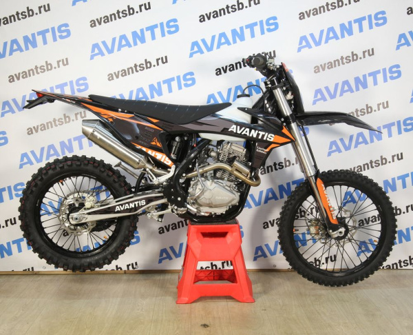 Мотоцикл кроссовый / эндуро Avantis (Авантис) Enduro 250 Carb (PR250/172FMM-5 Design KT черный) KKE с ПТС | Мототека
