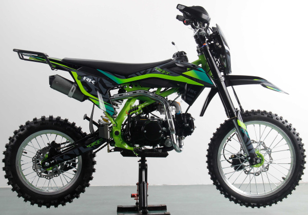 Питбайк Racer (Рейсер) TRX 125E зелёный | Мототека